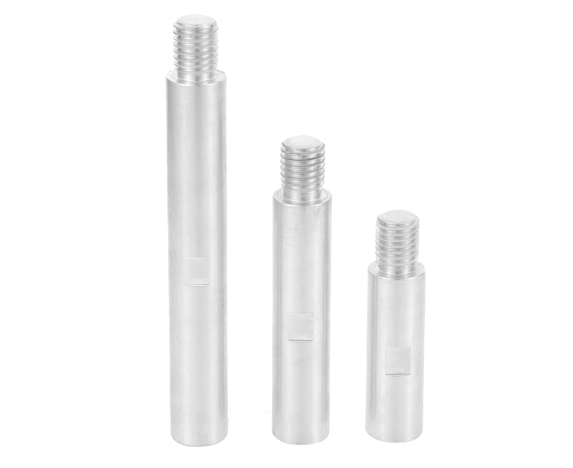 3pcs Extension Rods Angle Grinder Extension Connecting Rods Polishing Machine Adapters