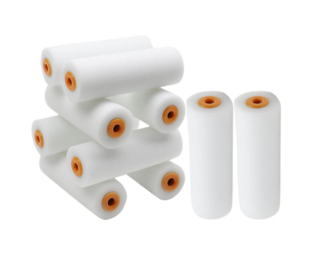 10 pcs Paint Rollers Covers Replacement Paint Rollers Small Paint Rollers for Roller Frame