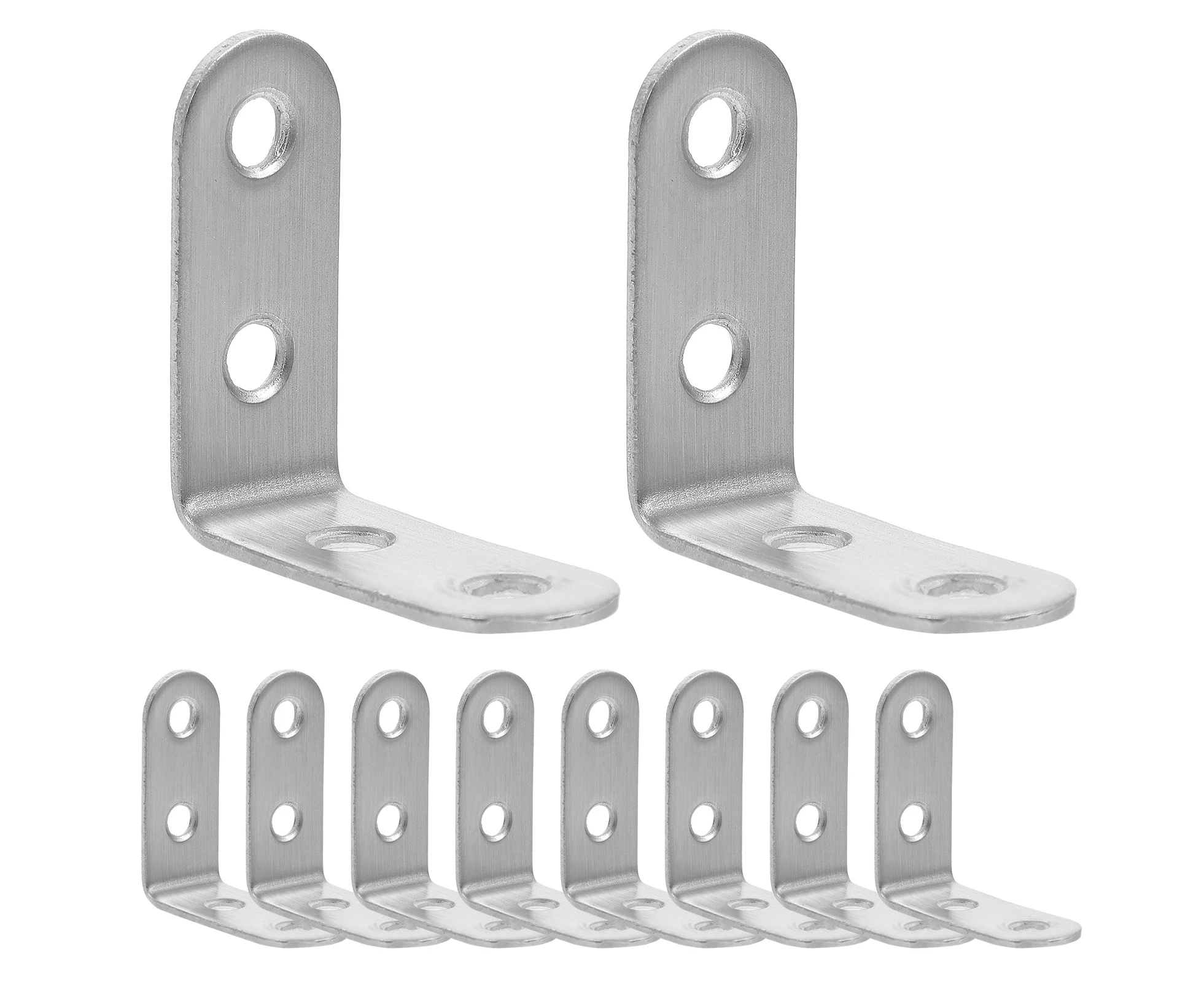 10pcs 90 Degree Corner Brace Corner Brackets Small Shelf Brackets Right Angle Brackets