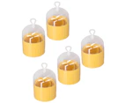 2024 5pcs Hanging Sponge Cosmetic Holder Detachable Portable Dust Proof Cosmetic Storage Drying Case