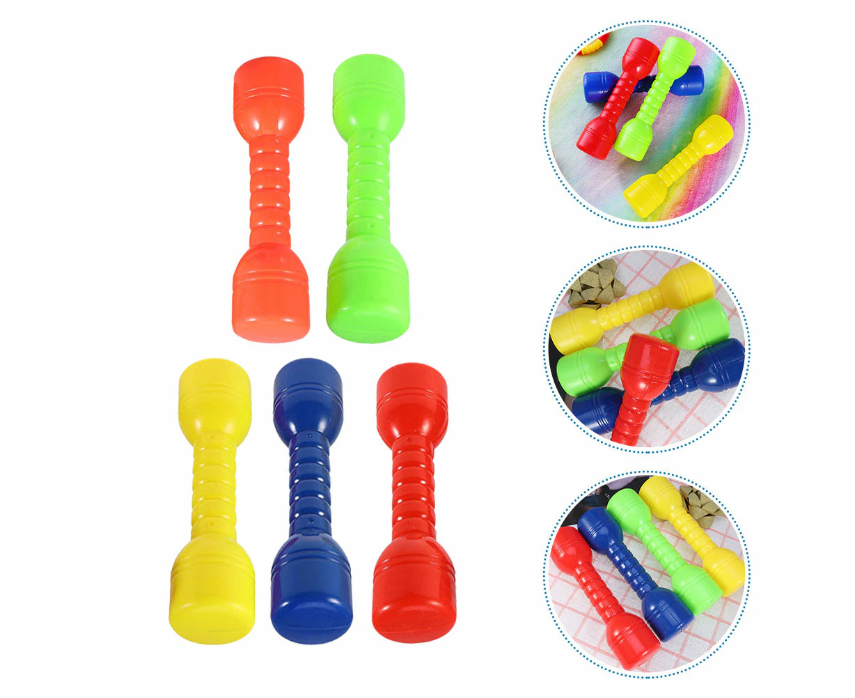 5pcs Small Kids Weights Interesting Children Weights Interactive Children Toys Kids Kindergarten Dumbbells