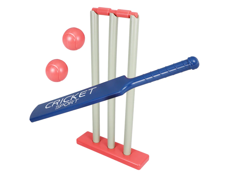 1 Set of Cricket Balls Bat Plaything Cricket Outdoor Sports Toy Courtyard Fun Cricket Toy