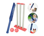 1 Set of Cricket Balls Bat Plaything Cricket Outdoor Sports Toy Courtyard Fun Cricket Toy