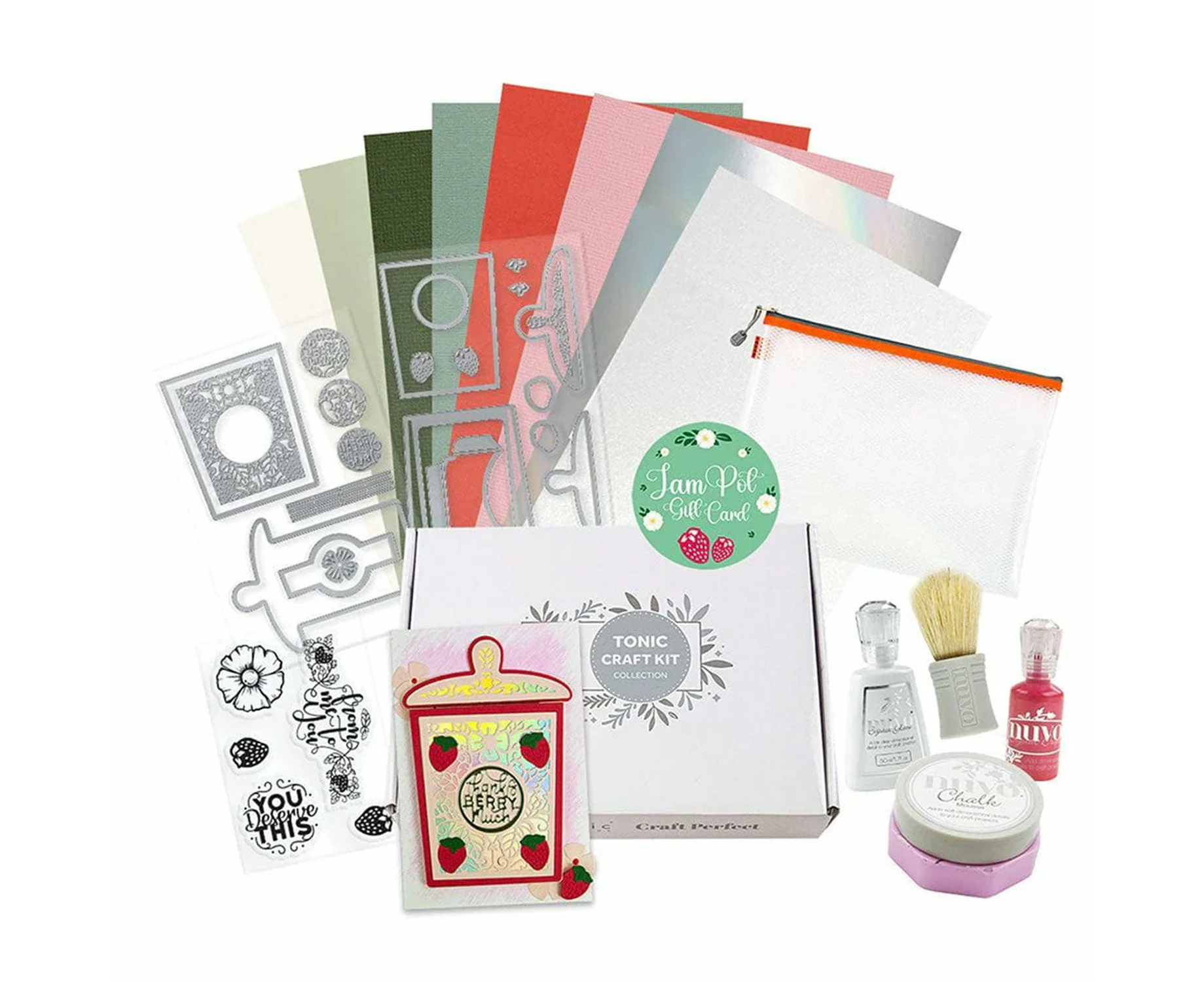 Tonic Studios Craft Kit #78 - Jam Pot Gift Card