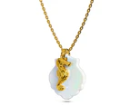 Seahorse & Shell Pendant Necklace