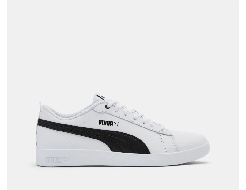 Puma Women's Smash V2 Sneakers - White/Black