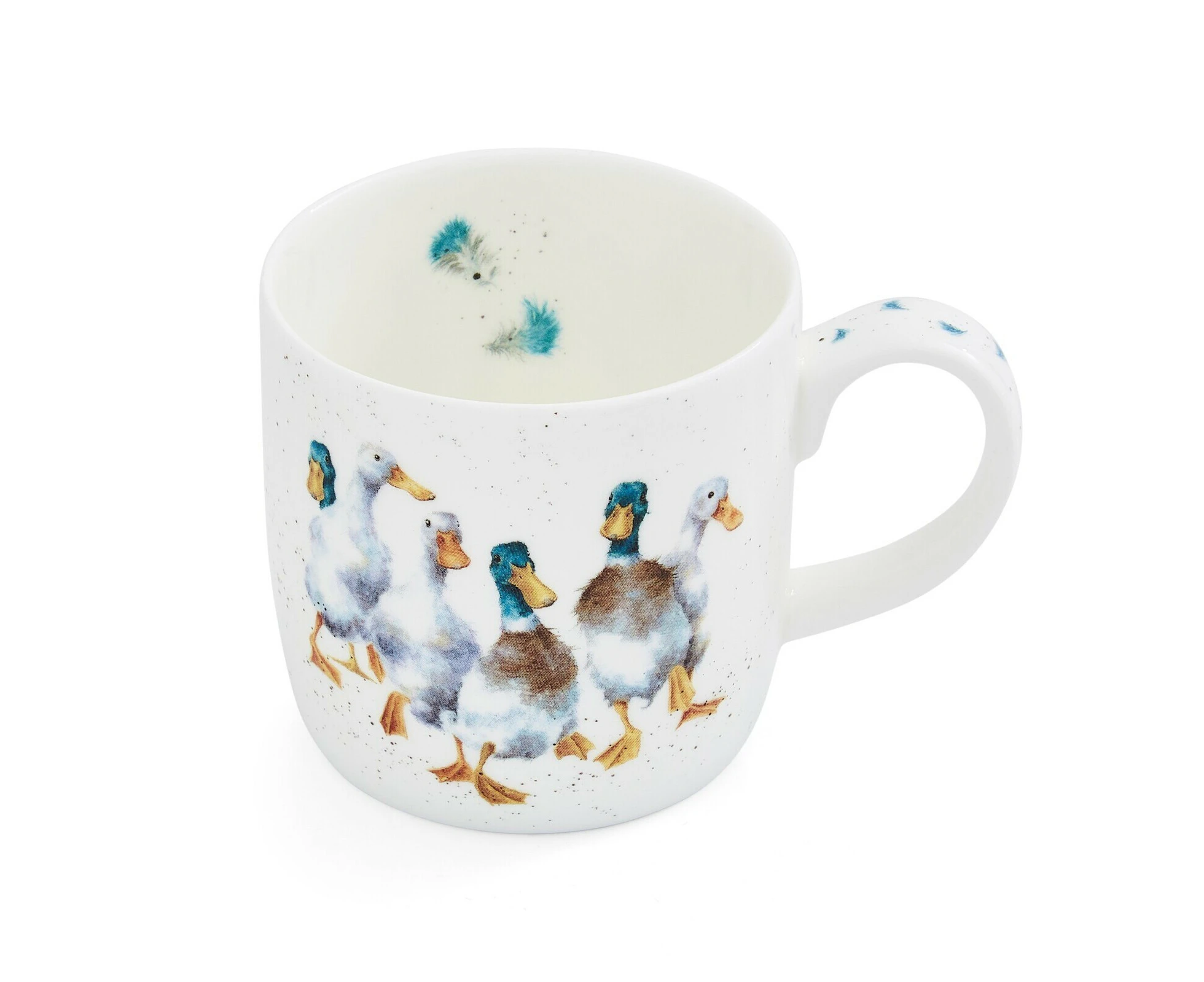 Wrendale Designs Mug 300mL Quackers Ducks, Whitehill MMPP5629-XS