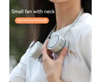 Mini Neck Fan, Portable Bladeless Neck Rechargeable Air Cooler