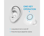 TWS Rechargeable Hearing Aid Earphone Sound Amplifier English