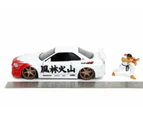 Street Fighter 2002 Nissan Skyline GTR R34 1:24 Scale Vehicle with Ryu Figure