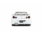 Street Fighter 2002 Nissan Skyline GTR R34 1:24 Scale Vehicle with Ryu Figure