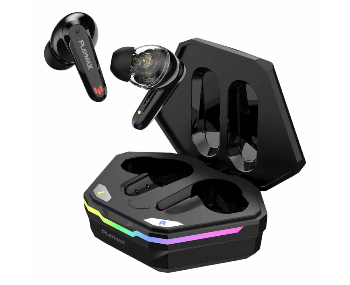 Playmax True Wireless RGB Gaming Earbuds (Hex)