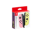 Nintendo SWI Joy-Con Pair Controller Pastel Pink/Yellow Video Game Accesories