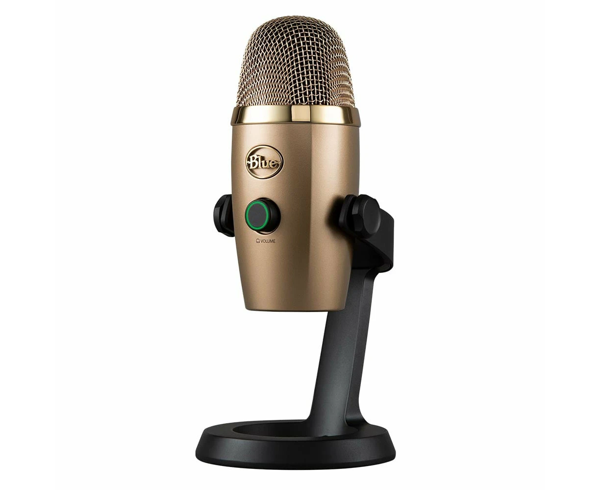 Blue Yeti Nano Cubano Gold Professional USB Microphone