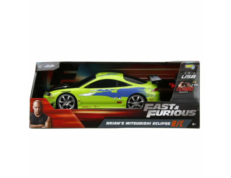 Fast and Furious 1995 Mitsubishi Eclipse 1:16 Scale RC Car