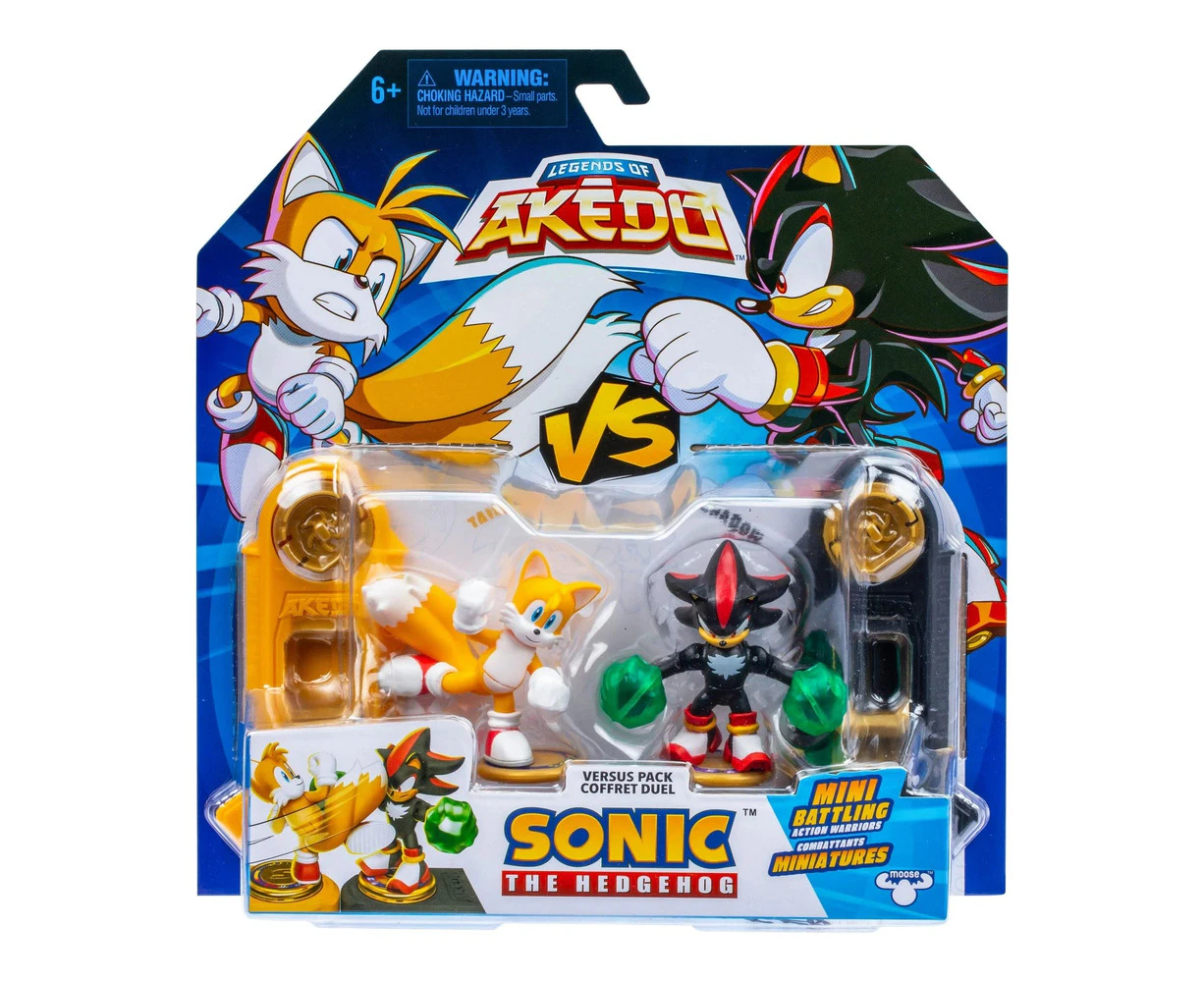 Legends of Akedo Sonic Versus Pack S1 Tails VS Shadow