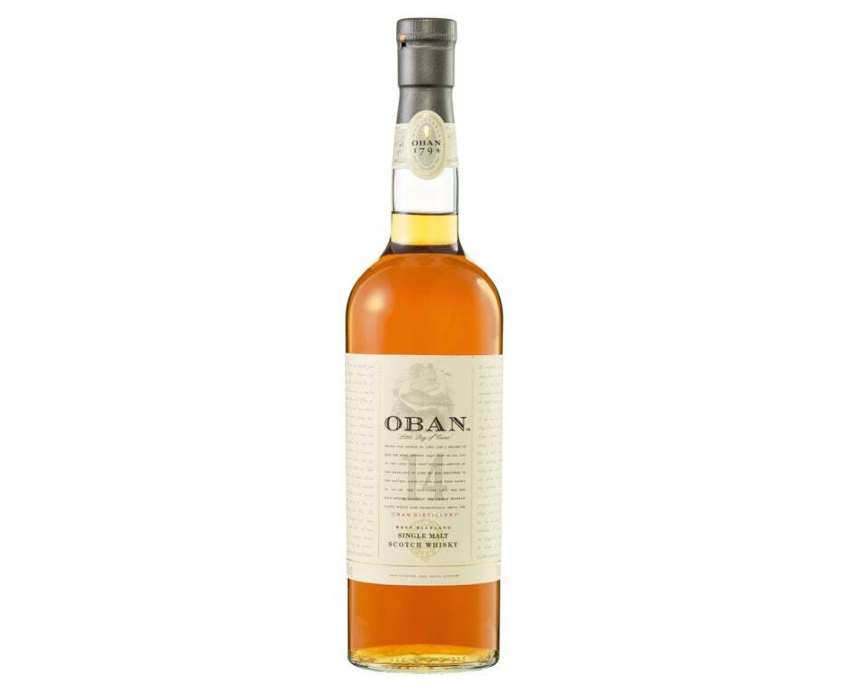 Oban 14 Year Old Single Malt Scotch Whisky 700mL Bottle