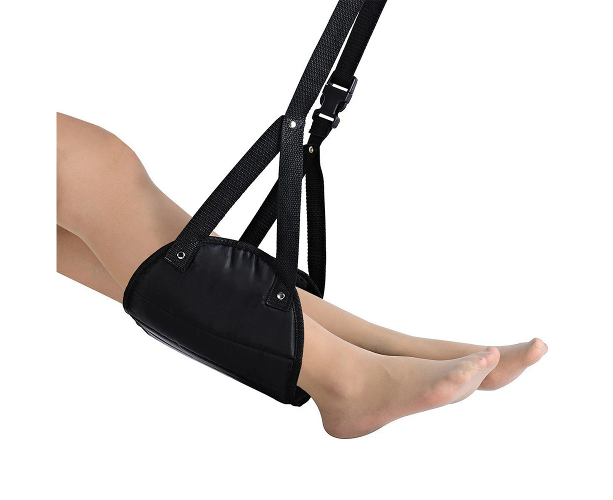 Airplane Footrest - Best Travel Foot Rest,Airplane Travel Accessories, No Clashing Foot Hammock & Portable Plane Leg Rest