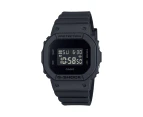 Casio G Shock Mid Dig Black Out Stopwatch Alarm 200M Water Resistant Black Case And Resin Band GMDS5610BB-1D