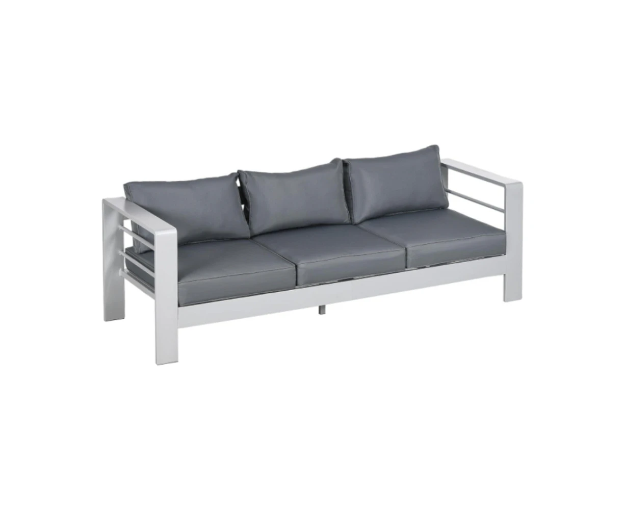 Aluminum Outdoor Sofa With Wide Armrest