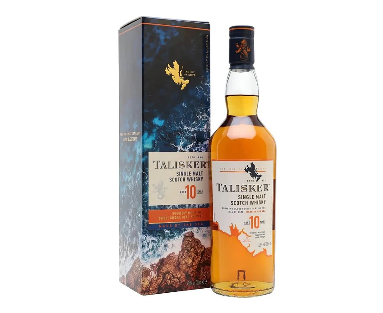 Talisker 10 Year Old Single Malt Scotch Whisky 700ml