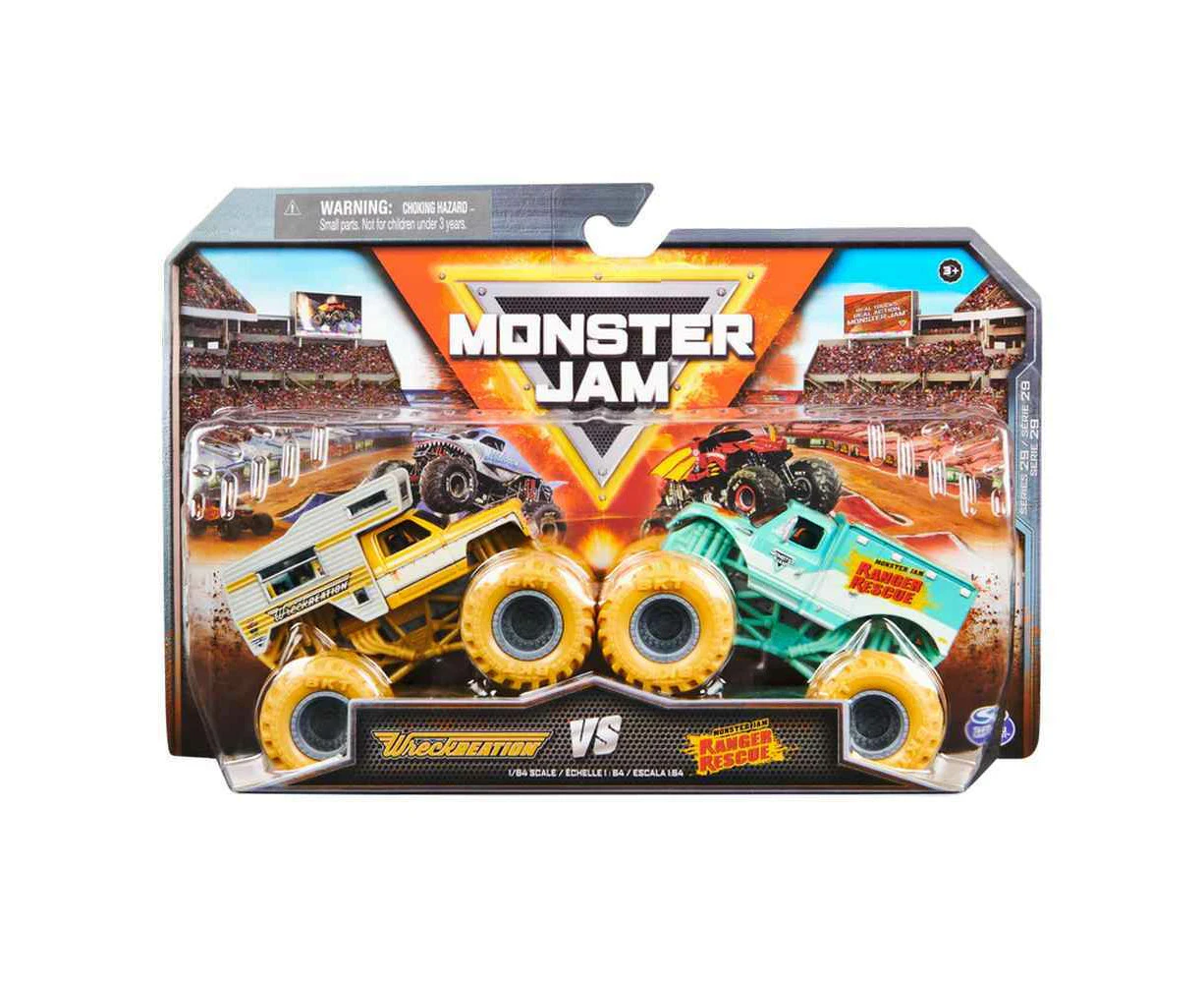 Monster Jam Wreckreation vs Rescue Ranger 2 Pack #29