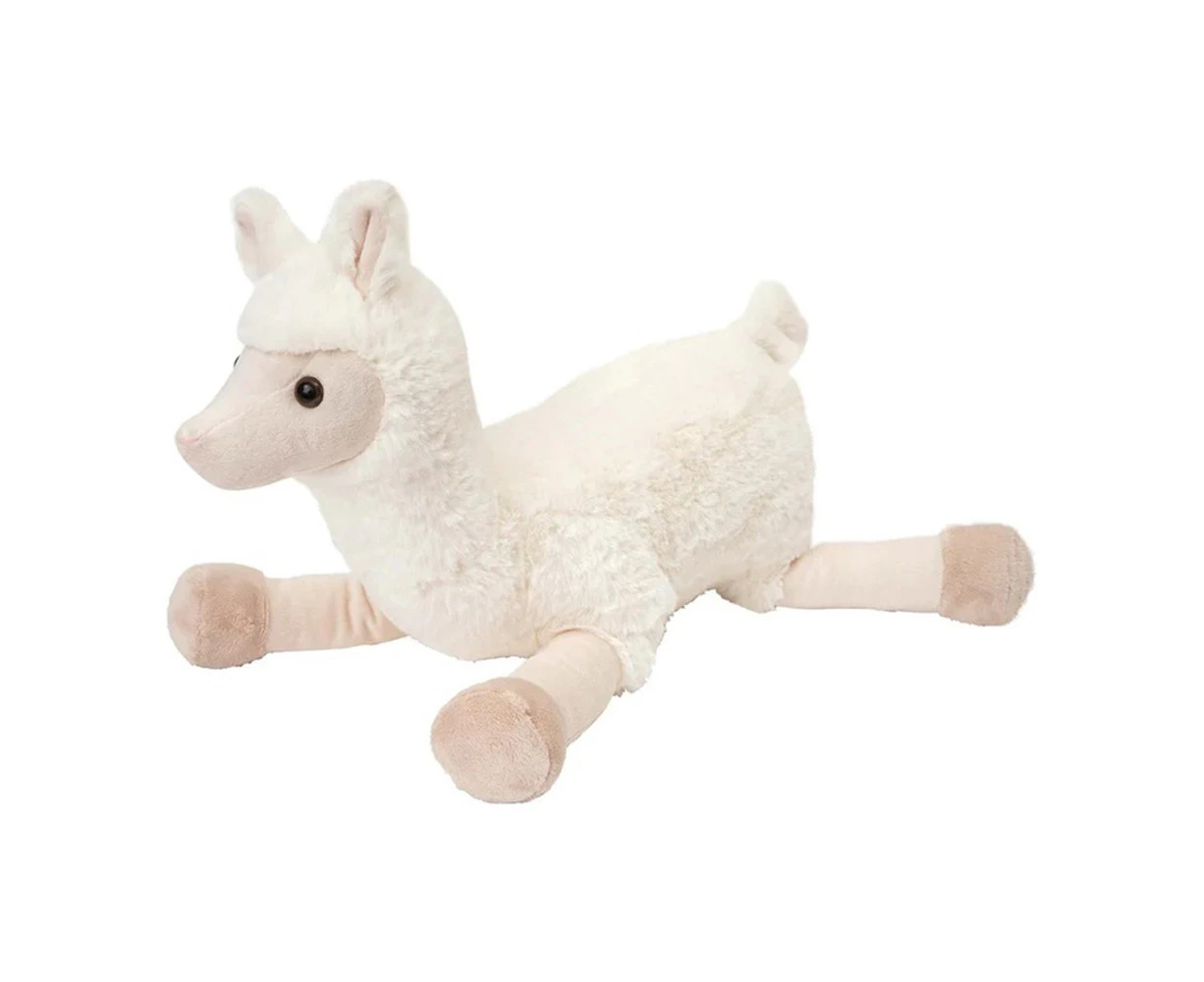 Manhattan Cozy Bunch Llama Stuffed Animal 51x28cm Kids Plush Toy 0m+ White