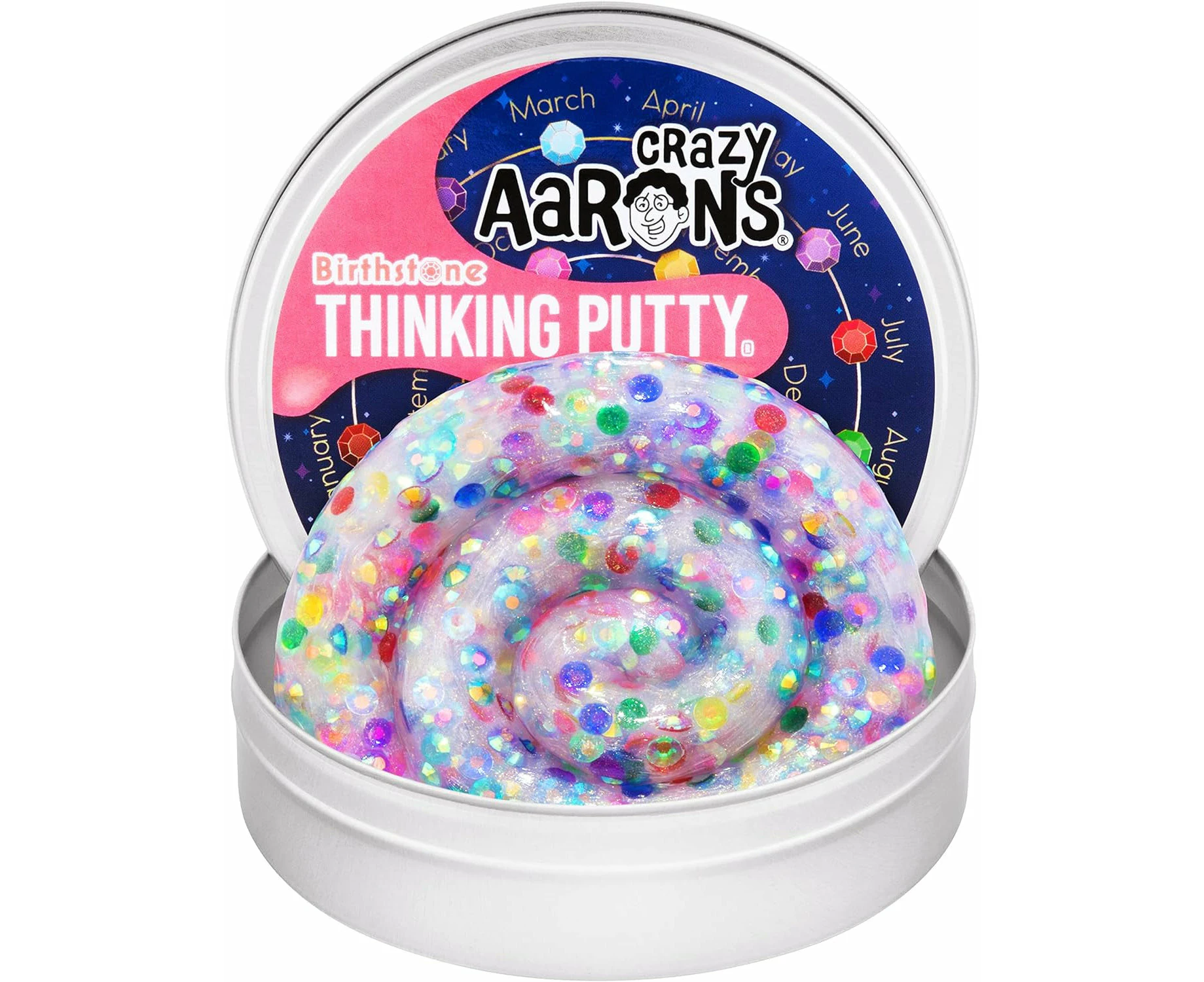 Crazy Aarons AP Birthstone Trendsetters Thinking Putty