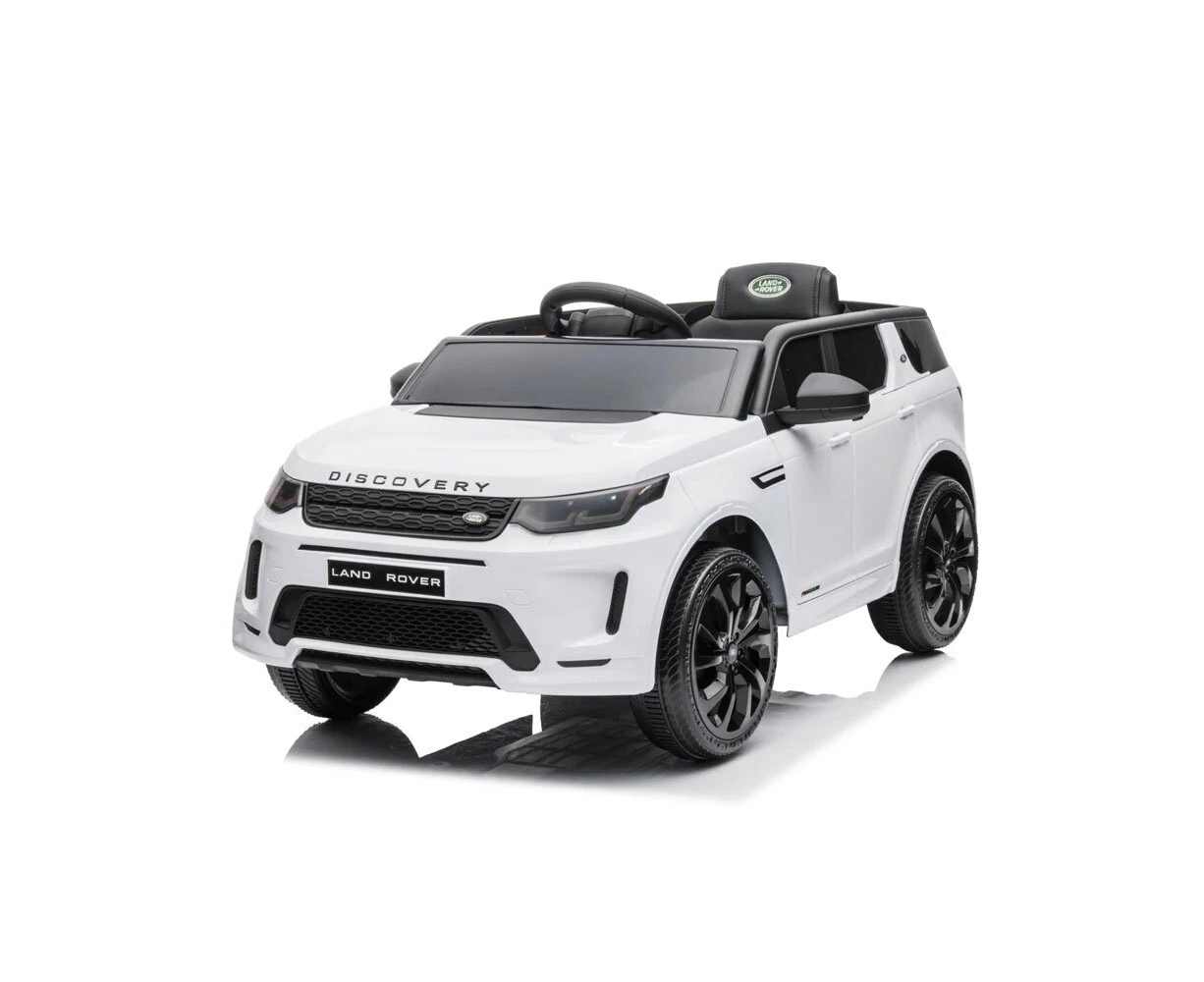 Land Rover Electric Car Kids/Children Ride On Toy Outdoor Play 3y+ White