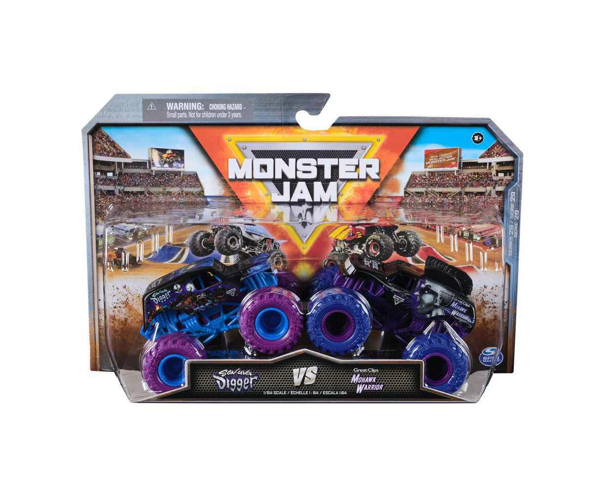 Monster Jam Son-Uva Digger vs Mohawk Warrior 2 Pack #29