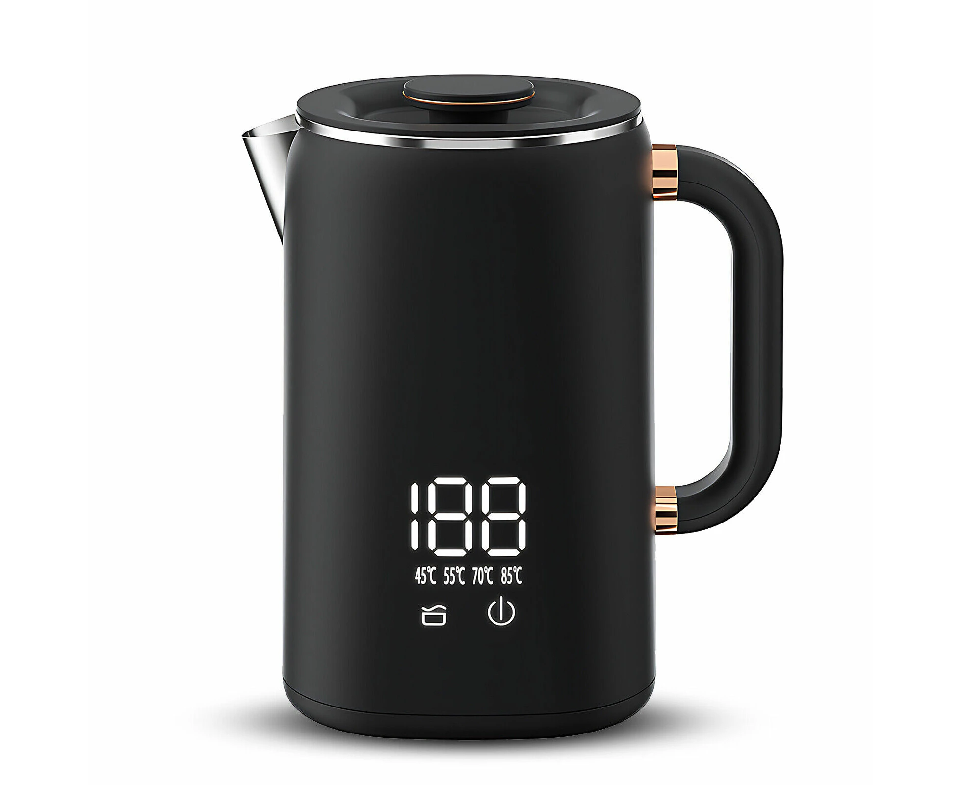 57.5oz Electric Boiler Kettle for Tea Boiling 5 Levels