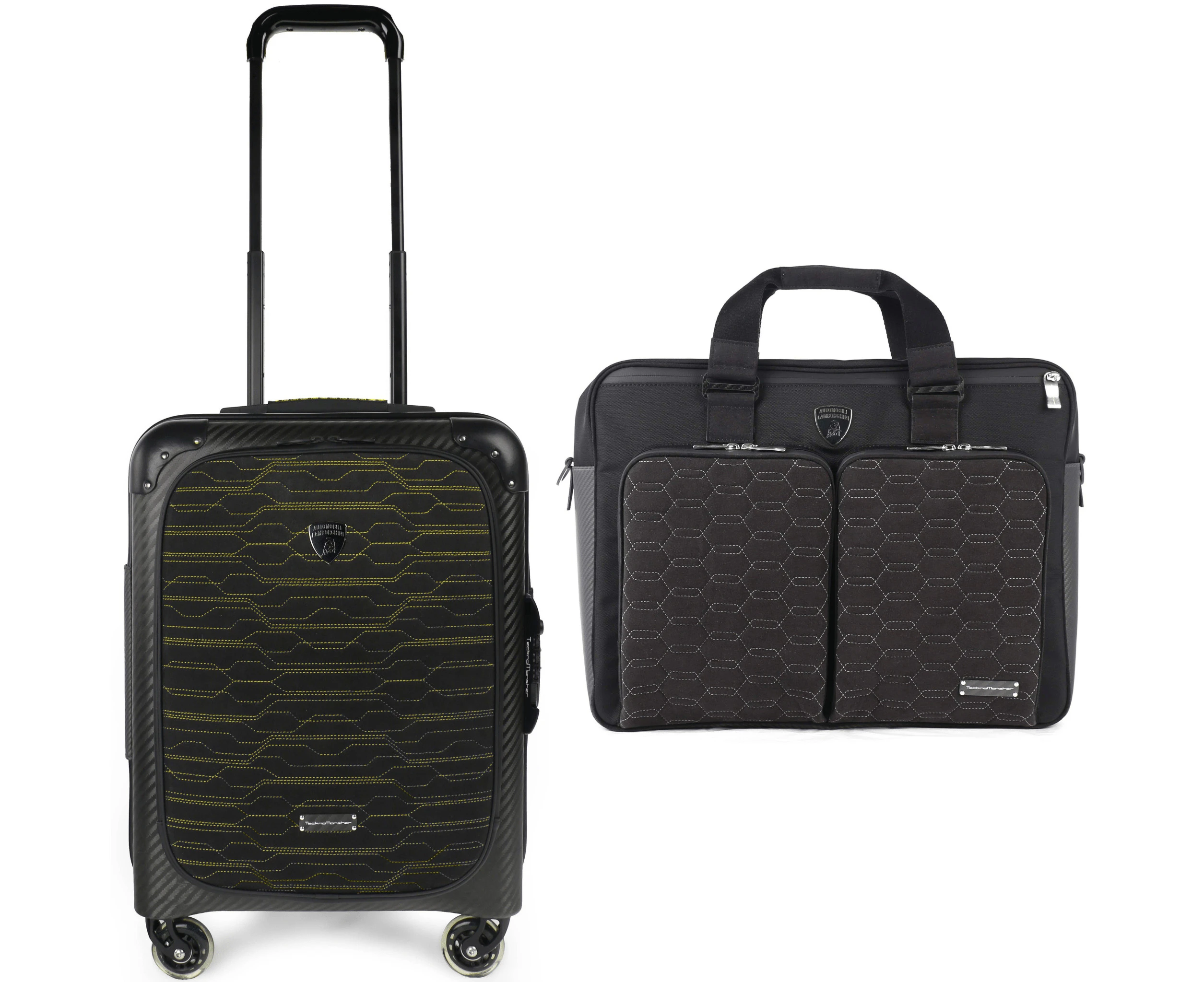 Lamborghini Fastrack Cabin Trolley & Surcloud Ultra light Brief-Case