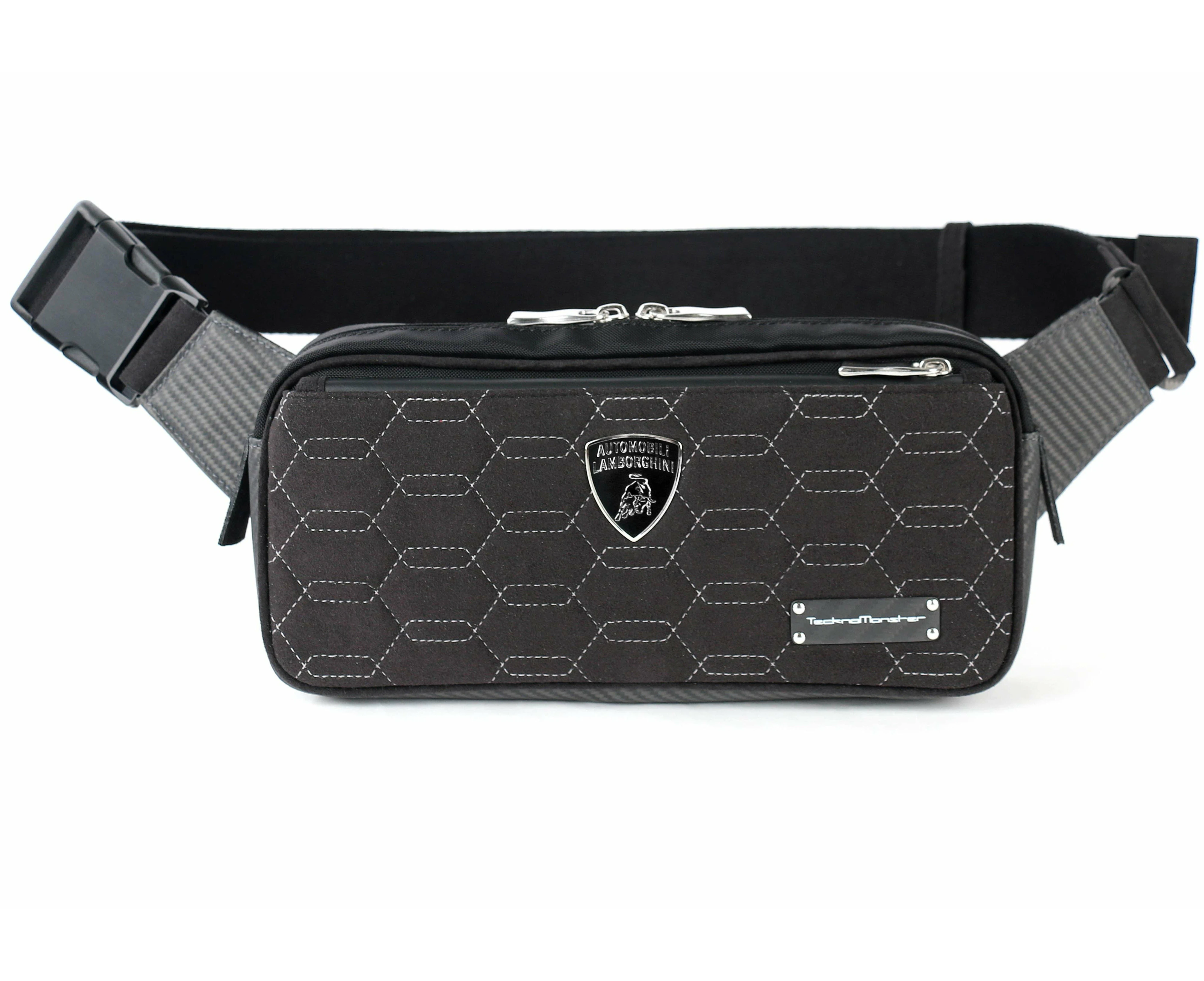 Lamborghini Zingo Belt Bag Carbon Fiber and Alcantara