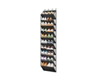 2pcs Fit 20 Pairs Over the Door Shoe Organizer for Closet with Large Deep Pockets 10 Tier Shoe Holder Hanging Boots Storage