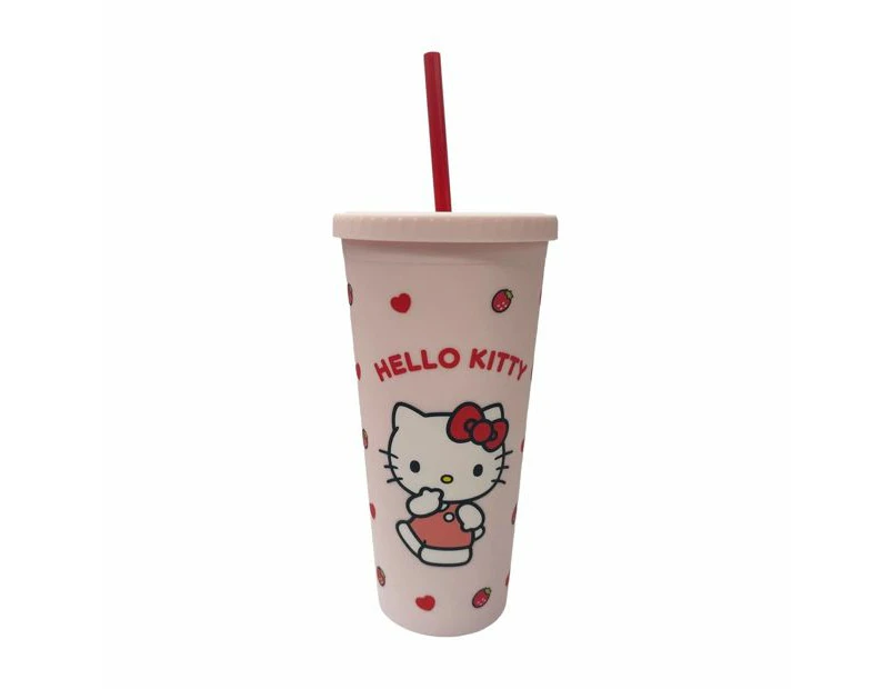 700ml Pink Hello Kitty Tumbler