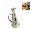 Stainless Steel Oil Can Edible Oil & Vinegar Dispensers Kitchen Little Tool