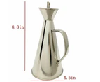 Stainless Steel Oil Can Edible Oil & Vinegar Dispensers Kitchen Little Tool