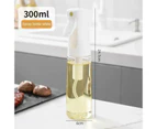 Oil Spray Pot Kitchen Household Edible Olive Oil Spray Bottle-1pc 300ml white