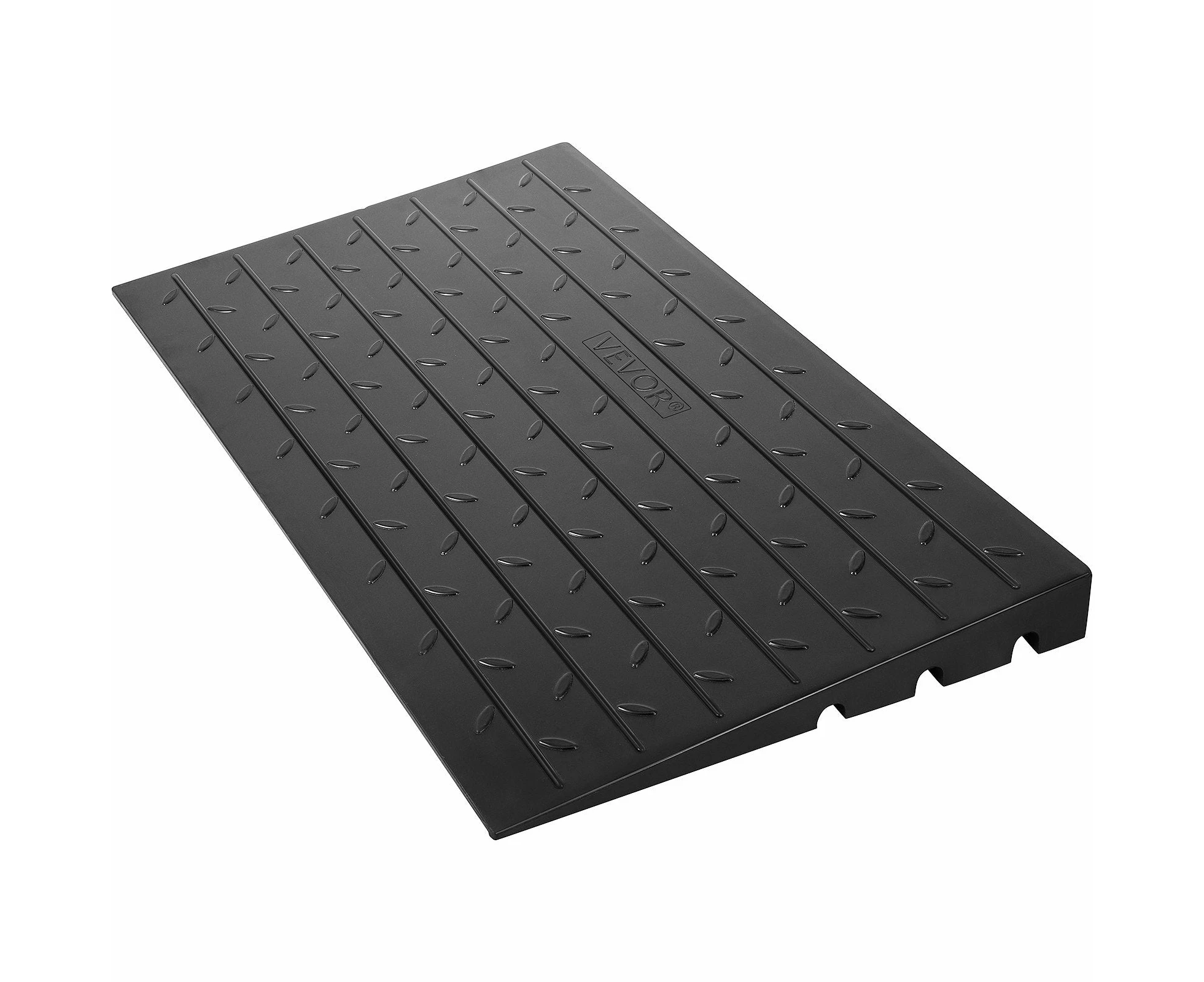 VEVOR Rubber Kerb Ramp Rubber Threshold Ramp 65mmH 1t Load Wheelchair Access