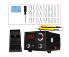 60W Multifunctional Wood Burning Kit Burner Tool Soldering Stencil Iron Set