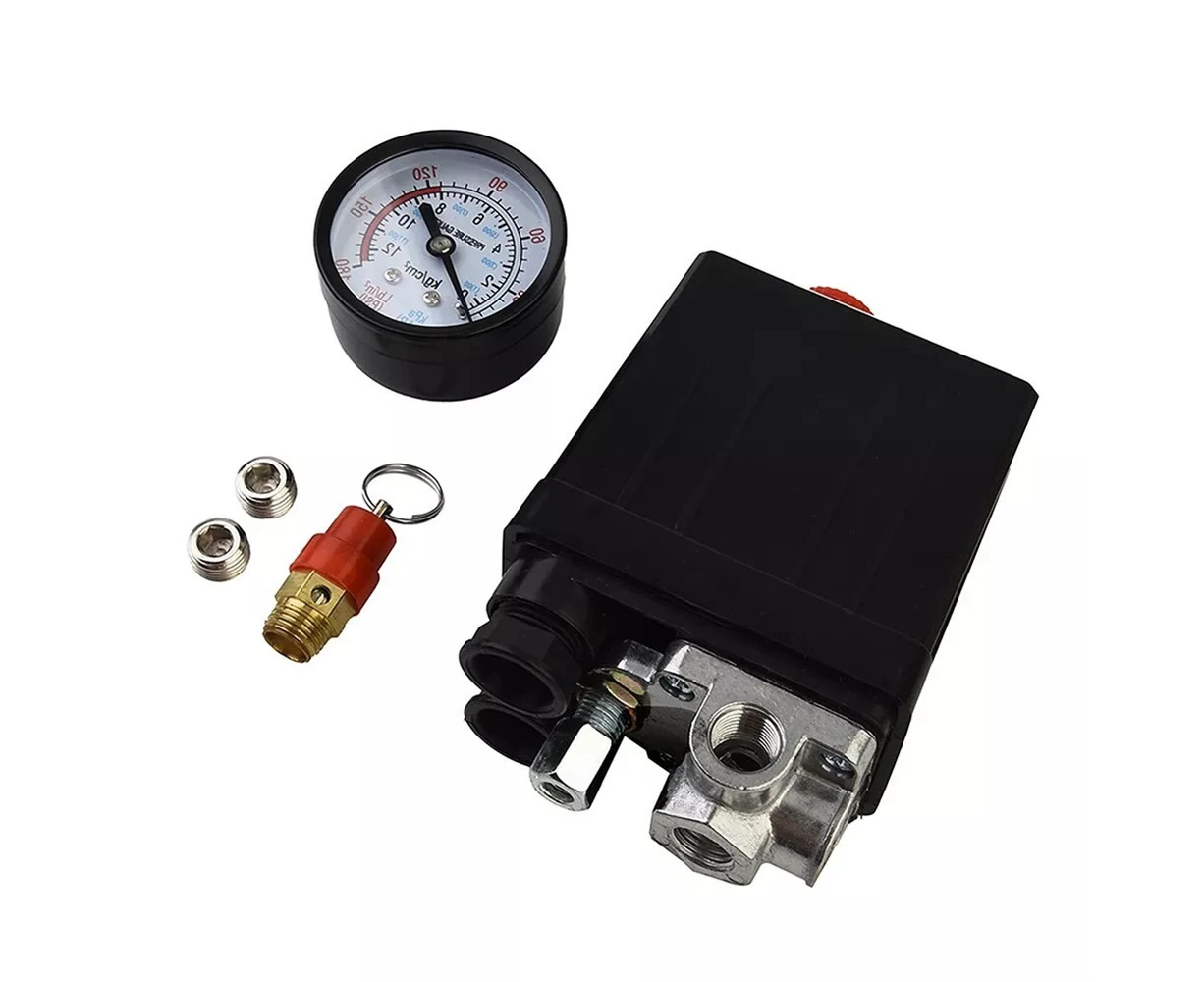 Premium 175psi Air Compressor Pressure Switch Manifold for Professionals