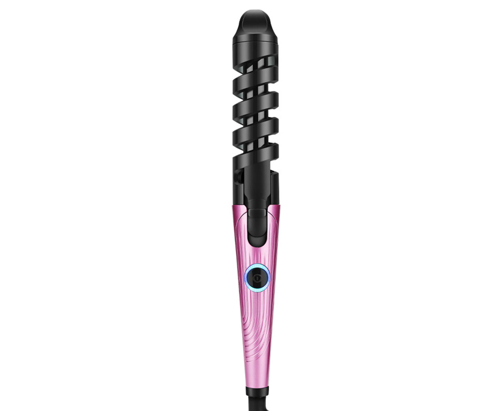 LOYOUTH Professional Hair Curling Iron Portable Hair Curling Wand Curlers Spiral Ceramic Hair Curler Waver Curl Bar Hair Styling Tool