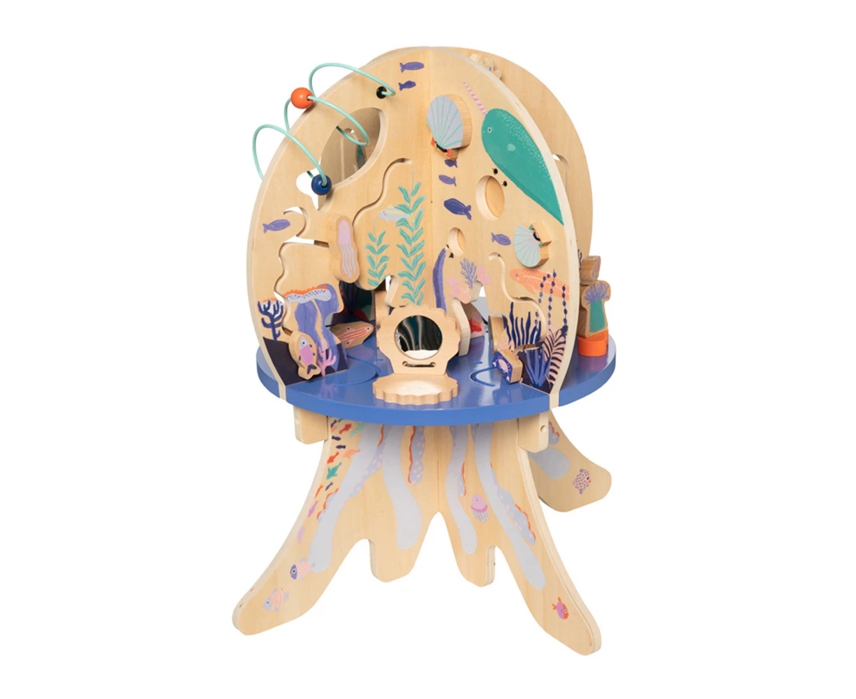 Manhattan Deep Sea Adventure Activity Center Kids 53.3cm Wooden Toy 12m+