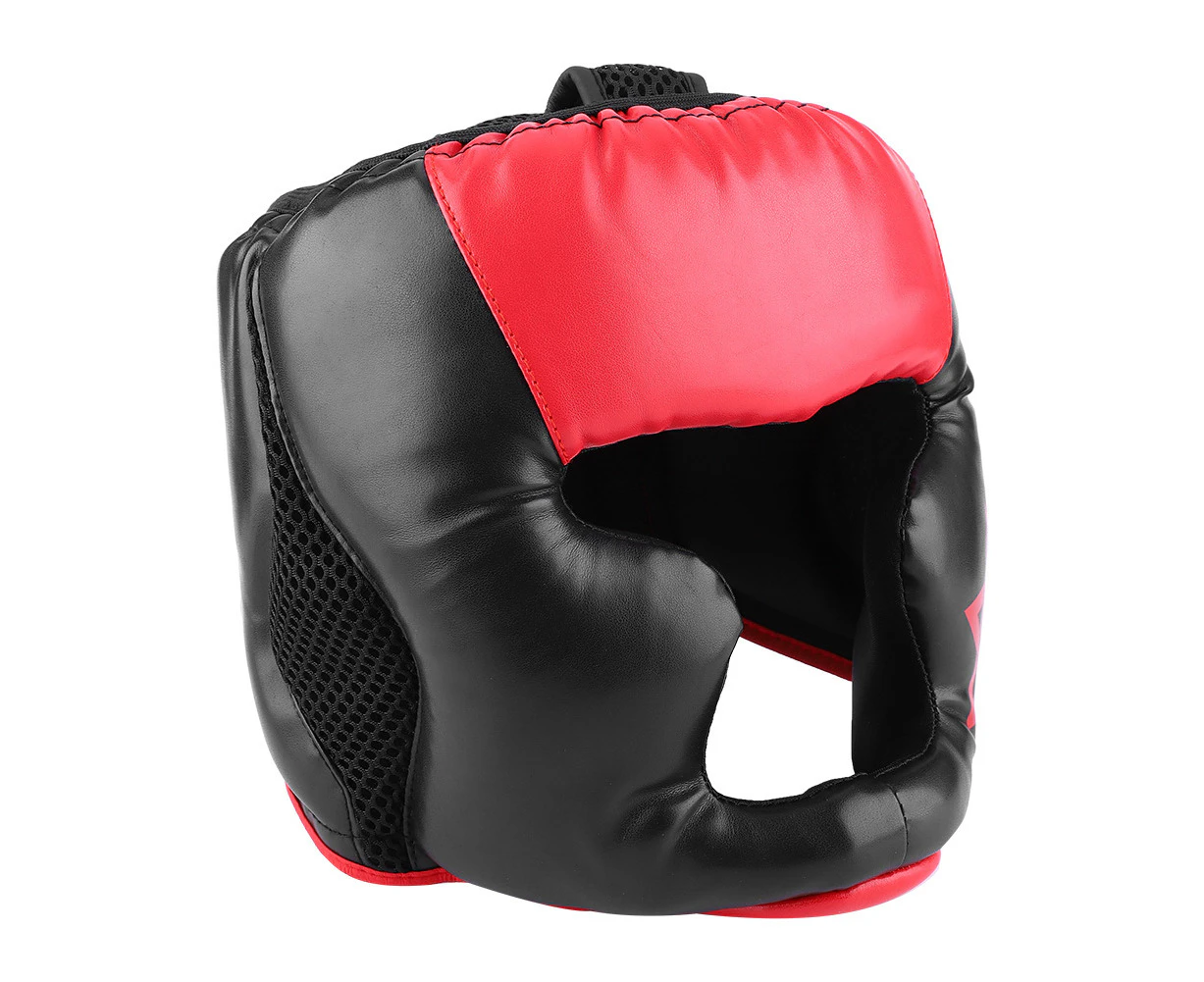 Boxing Head Guard Martial Arts Muay Thai Training Helmet Headgear