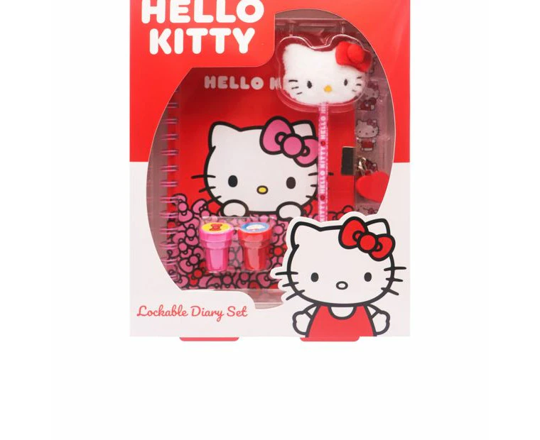 Hello Kitty Lockable Diary