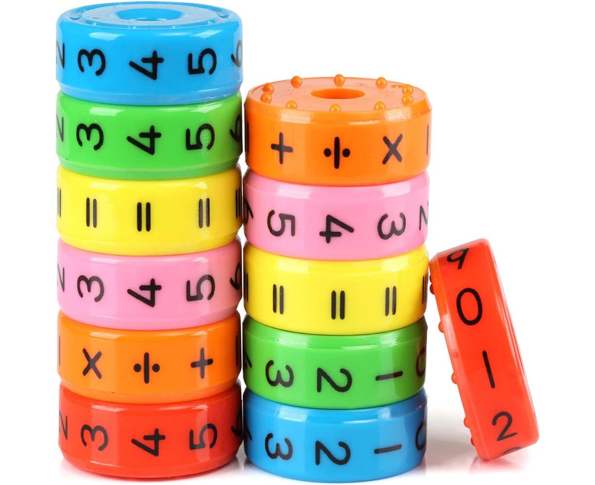 Magnetic math cube toy-magnetic calculator 4pcs