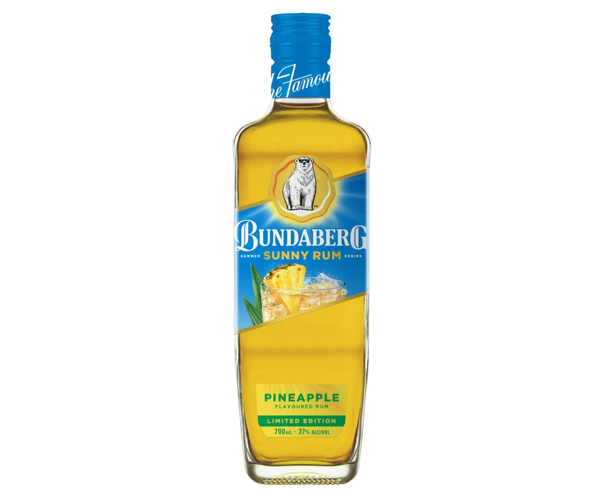 Bundaberg Sunny Pineapple Flavoured Rum Limited Edition 700mL