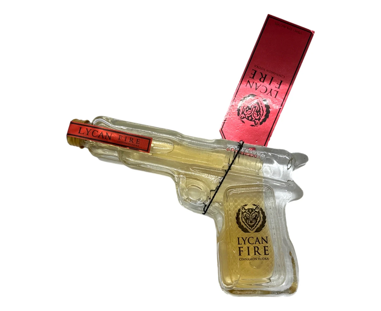 Lycan Fire Cinnamon Vodka Pistol 175mL