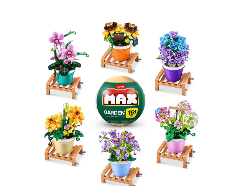 MAX Premium Garden Building Bricks Collection by ZURU - Assorted*