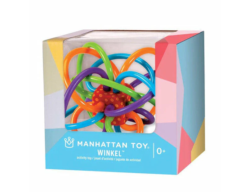 The Manhattan Toy - Winkel Rattle and Sensory Teether